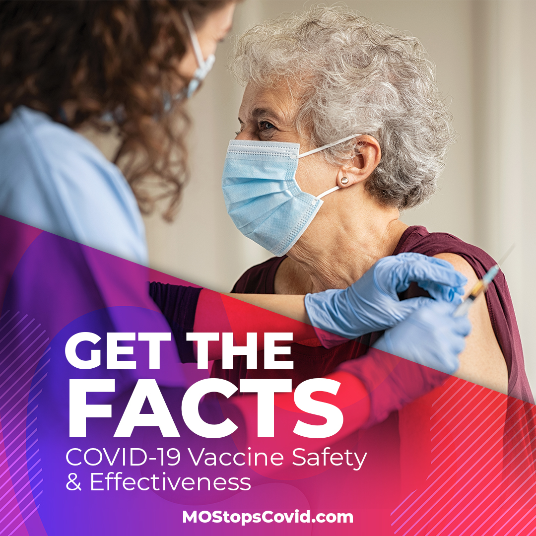 Elderly Woman getting vaccinated